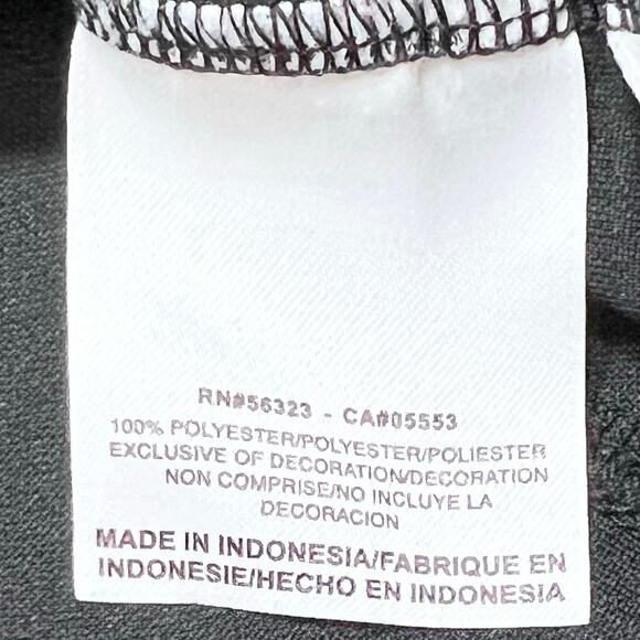 Nike Coaching Dri-Fit Polo Shirt XL Football Black 3-Button Short Sleeve Used - Picture 6 of 6